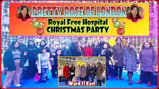 Royal Free Hospital Christmas Party  Ward 11East [upl. by Nnek]