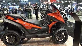 The new 2022 QOODER QV4 scooter 400cc walkaround [upl. by Maxim]