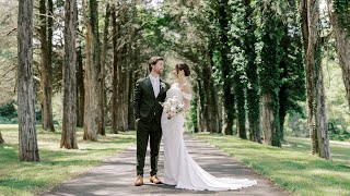 Nick  Sienna  Poplar Springs Manor Wedding Highlight Film [upl. by Annovaj]