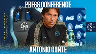 LIVE  La conferenza stampa di Mister Antonio Conte in vista di Juventus  Napoli [upl. by Fanning]