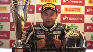 2018 RD 11 Assen Race 1 Press Conference [upl. by Attiuqihc]