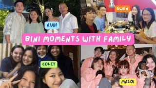 ENG SUB BINI Moments With Their Family Part 1  BINI VIDEOS [upl. by Bendicta460]