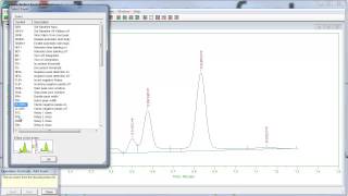 Integration of chromatography data negative peaks [upl. by Ainirtac]