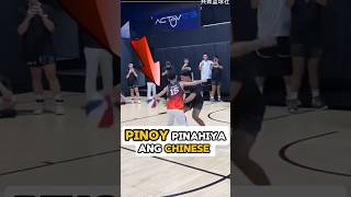 PINOY PINAHIYA ANG CHINESE basketball shortvideo shorts [upl. by Hurwitz]