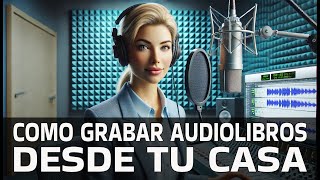 Secretos para crear audiolibros PROFESIONALES desde tu hogar [upl. by Farrish162]