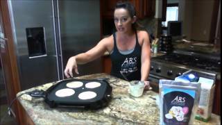 How to Make ABS Vanilla Cake Batter Protein Pancakes [upl. by Machutte]