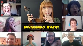 Invadindo Salas de Aula Online Cammyli Aguiar [upl. by Yeslah]