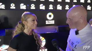 KATE ABDO interview  Beterbiev Vs Bivol amp Matchroom Vs Queensberry Press Conference  Riyadh Season [upl. by Nataline]