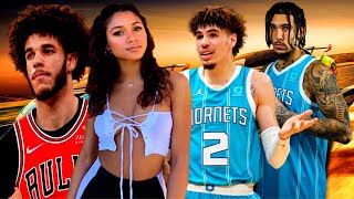 LaMelo Lonzo amp LiAngelo Ball UNVEIL their NEW GILRFRIENDS [upl. by Ha]