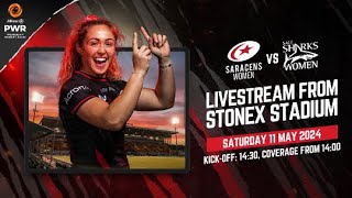 Allianz PWR  Saracens Women vs Sale Sharks Women [upl. by Studnia]