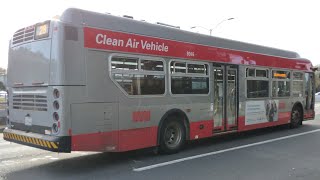 SF Muni 2018 New Flyer XDE40 8916 on Route 28 19th Avenue [upl. by Tewell]