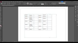 InDesign JavaScript by LFCorullón  Remove empty rowscolumns [upl. by Benedic]