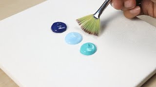 Tropical Seascape Acrylic Painting Tutorial Lets Paint the Sea [upl. by Horatia969]