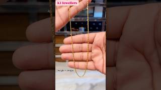 22KT Chain Design…jewellery goldjewellery song youtubeshorts viralvideo [upl. by Anihc508]