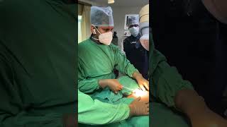 Live demonstration of Tunnelled Hickman catheterBloodcancerchemotherapybonemarrowtransplant [upl. by Joella5]