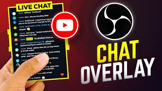 OBS Studio Adding YouTube Chat Overlay to Your Stream [upl. by Nnael]