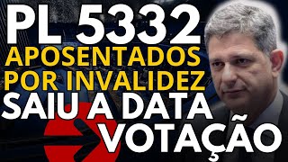 Ao Vivo 1640  PL 5335 Aposentados Por Invalidez Saiu a Data Para Votação [upl. by Carmelle]