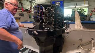 Evinrude 150 engine trouble 3 [upl. by Altheta]