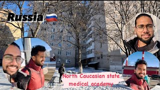 Snow days in Russia north Caucasian state medical academy cherkessk  russia mbbs [upl. by Meikah]