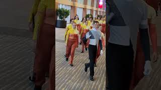 Rockford Rams Marching Band walk from performance BOA Grand Nationals 2024 [upl. by Wilhelm]