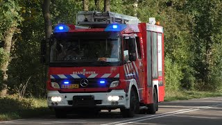 Brandweer NHT en Ambulances met Spoed onderweg in Zaandam Beverwijk en Castricum [upl. by Kosak460]