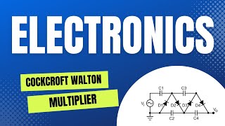 How Does a Cockcroft Walton Multiplier Work With Animation [upl. by Epuladaugairam35]