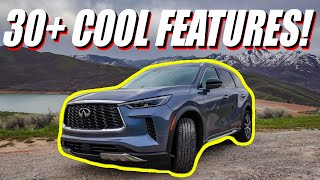 30 COOL and INTERESTING FEATURES of the 2022 INFINITI QX60 AWD SENSORY Edition [upl. by Obmar782]