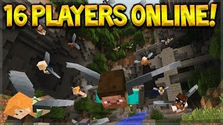 16 PLAYER MULTIPLAYER Minecraft Console FULL Glide MiniGame BREAKDOWN16 Players Console Edition [upl. by Lisette703]