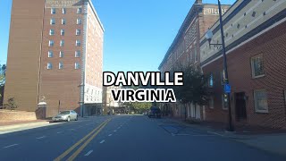 Danville Virginia  4K Downtown Tour [upl. by Odey]