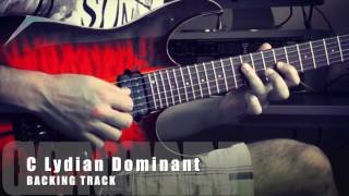 C Lydian Dominant Backing Track [upl. by Amando]