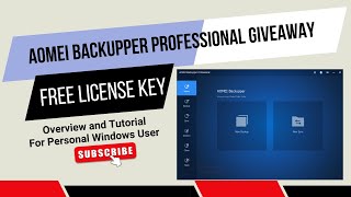 AOMEI Backupper Professional The Ultimate Data Backup and Recovery Solution [upl. by Muller64]