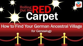 Finding German Villages for Genealogy and Family History with James M Beidler [upl. by Diahann523]