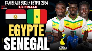 🔴LIVE ÉGYPTE  SÉNÉGAL  12 FINALE CAN BEACH SOCCER 2024  LES RETROUVAILLES  ALLEZ LES LIONS [upl. by Nirda]