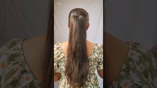 Easy clutcher hairstyle  trendingshorts shorts [upl. by Crysta234]