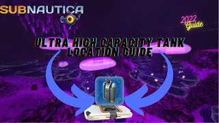 Ultra High Capacity Tank Jelly shroom Biome  Subnautica Guide [upl. by Lionel]