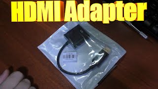 Camera Neck Mount \ Display Port to HDMI Adapter [upl. by Naomi23]