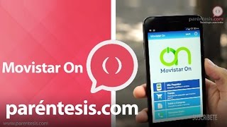 Movistar On una nueva forma de controlar tus gastos en el celular [upl. by Leissam]