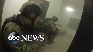 El Chapo  GoPro Helmet POV Footage of Raid Capturing Joaquin Guzman [upl. by Ledoux]