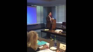 Florida Bar President Bill Schifino Speaks at Sections Leaders Conference  2 of 5 [upl. by Epoillac812]