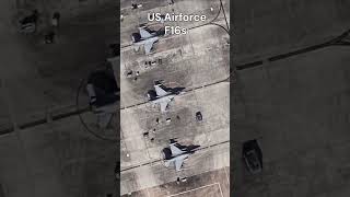 US Air Force F16 Fighter Jets Spotted on Google Earth 🌍✈️  Incredible Find aerialexploration [upl. by Ocsecnarf]