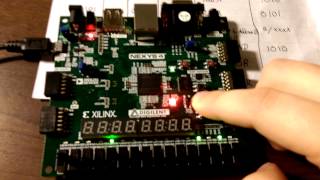 ALU implementation on Xilinx FPGA Part 2 [upl. by Wilterdink]