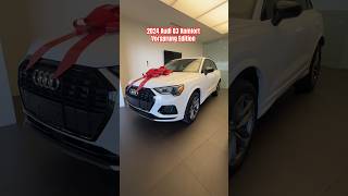 2024 Audi Q3 Komfort Vorsprung Edition in Arkona White [upl. by Nihsfa]