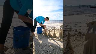 Mississippi sand sand sandcastle sandsculpture process sandart satisfying sandasmr asmr [upl. by Deadman616]