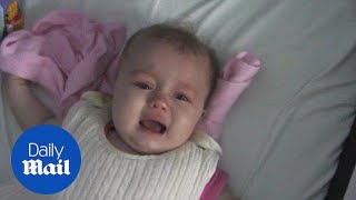 Heartbreaking baby suffers a rare form of epileptic fit  Daily Mail [upl. by Lyndes678]