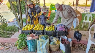 المفاجأة لي غادي ترجع بيها مربوحة وروتيني أنا و حماتي في السوق الأسبوعي الشعبي🤔أثمنة الخضرة [upl. by Retnyw]