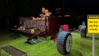 Date Night in The Bed of The Donk Truck [upl. by Gilba]