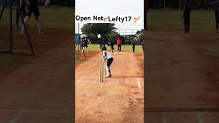 Open Net 🏏🎯 Batting Practice  shorts batting cricket shortfeed skills [upl. by Dola419]