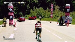 Côte de Garçins summit  Stage 7  Critérium du Dauphiné 2017 [upl. by Wentworth160]