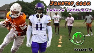 Johntay Cook amp Laquon Treadwell Working Releases In Dallas TX MUST WATCH [upl. by Mateo]