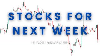 Stocks for Next Week  Weekly Analysis  Stock Selection [upl. by Adyeren]